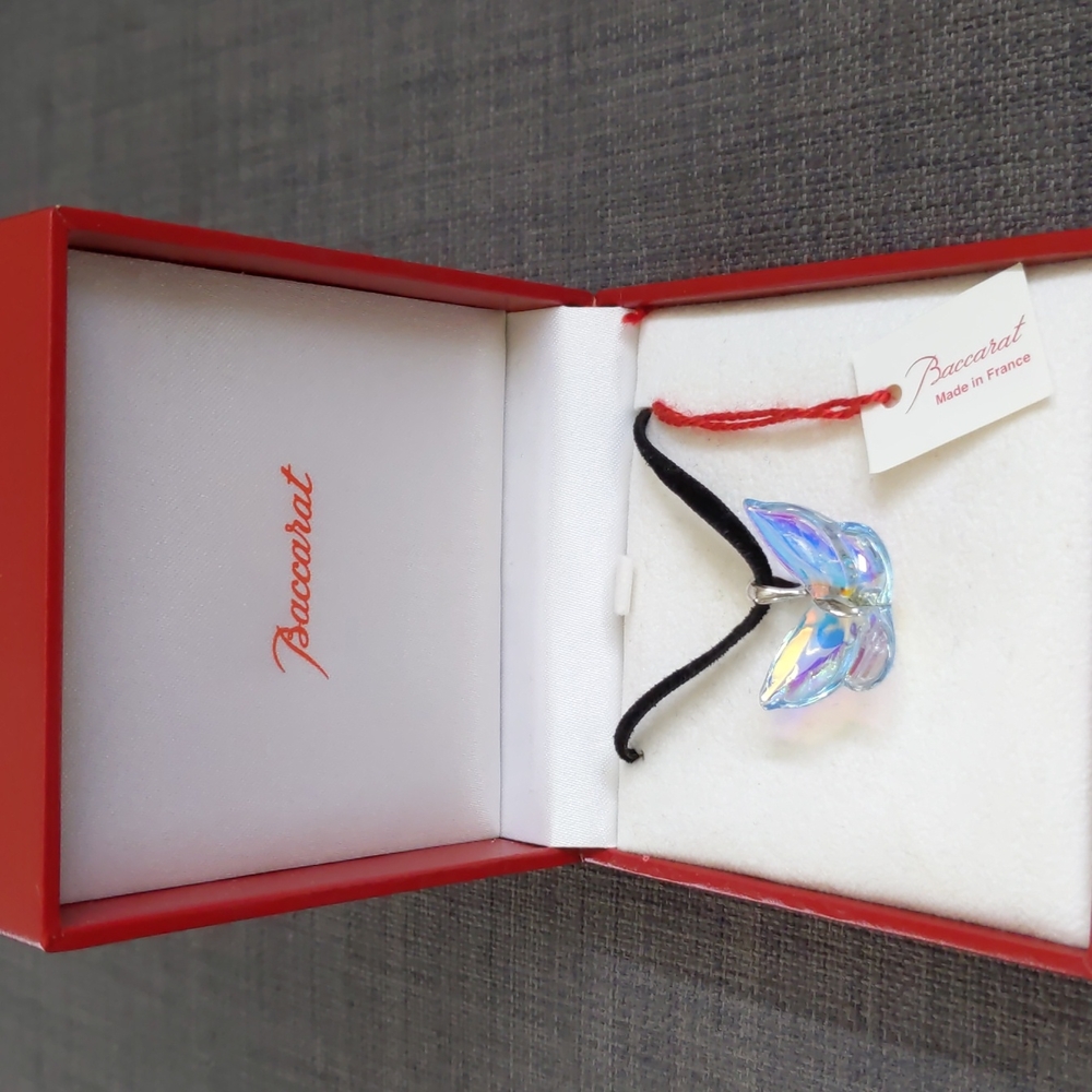 Baccarat Butterfly choker necklace
